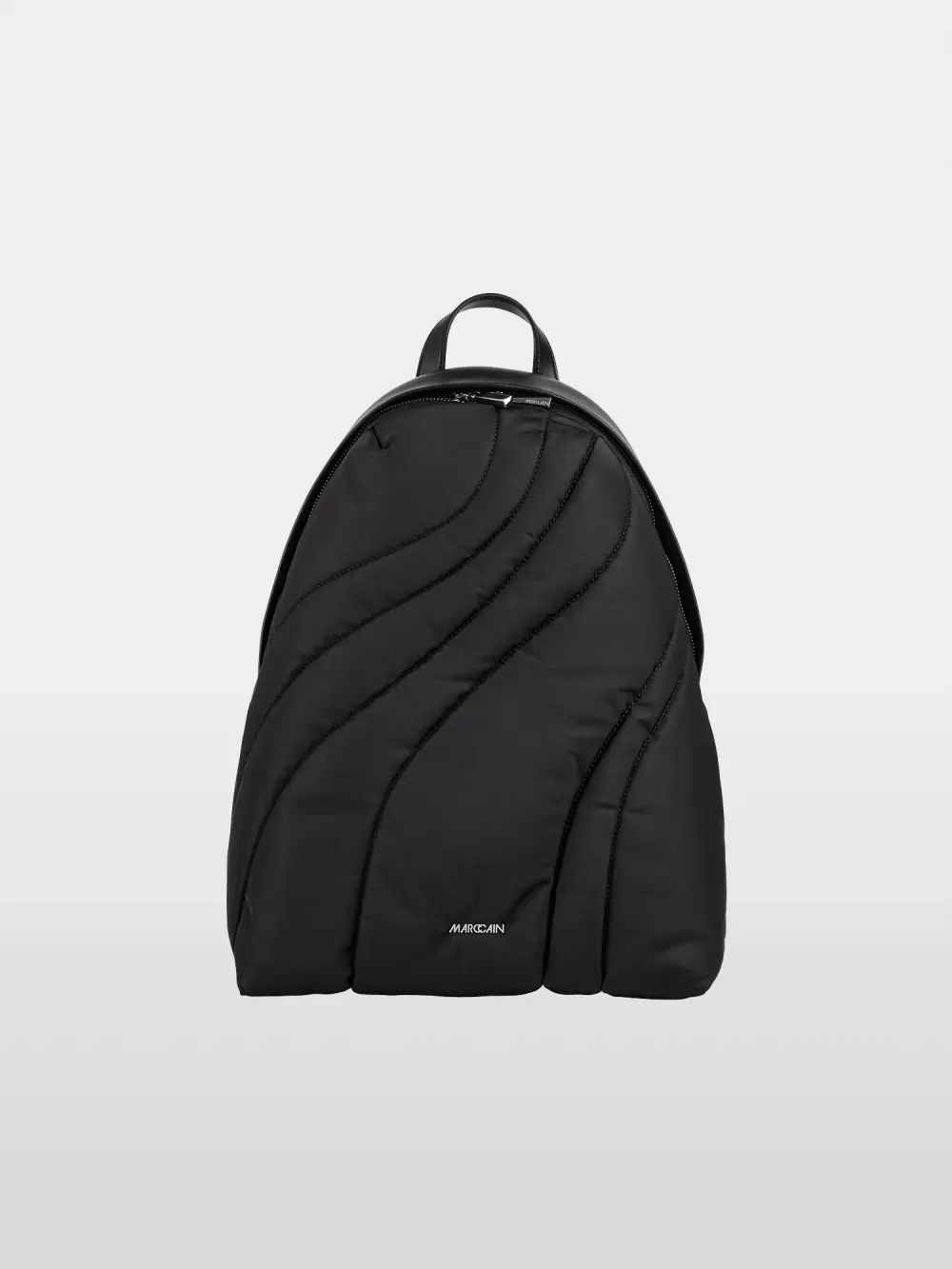 Kleiner Rucksack in Wellensteppung
