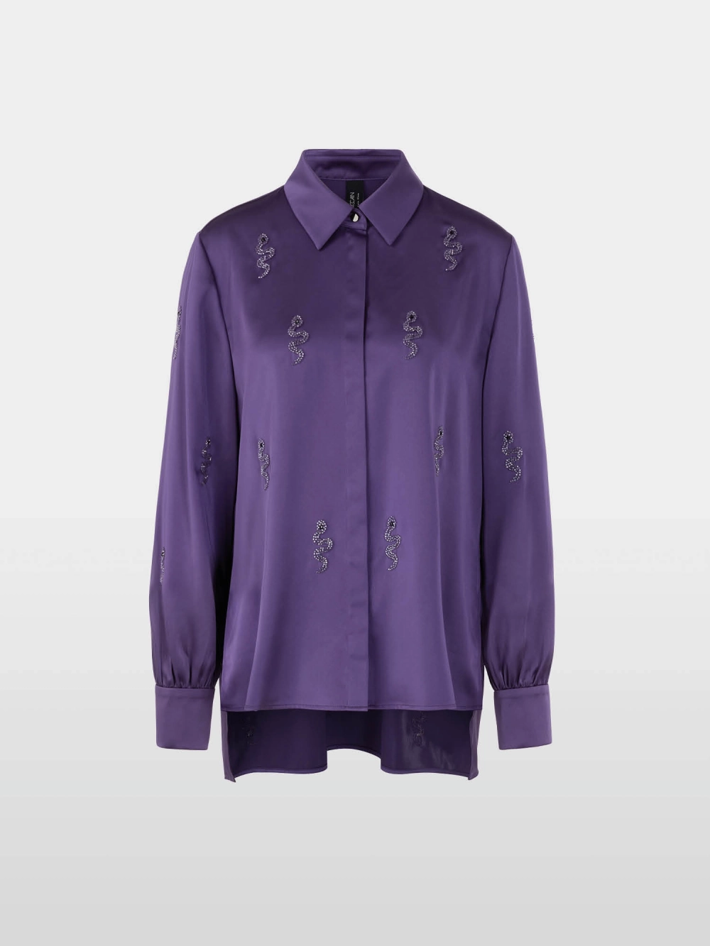 Feestelijke blouse met manchetten