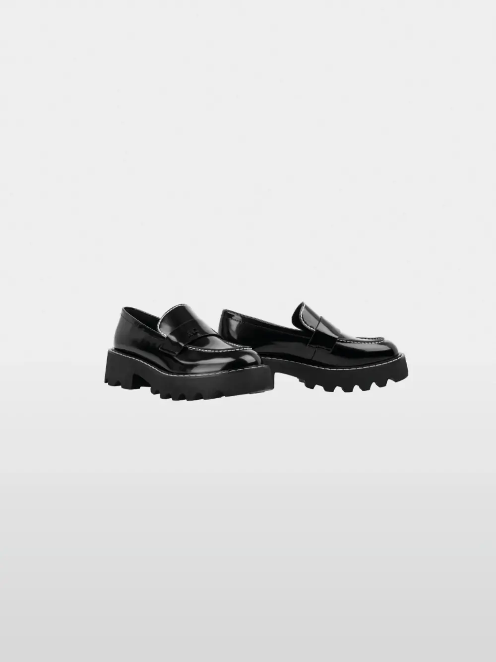 Loafers with chunky soles