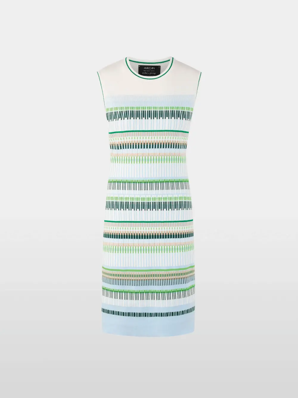 ‘Knitted in Germany’ mini dress