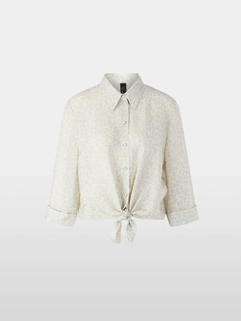 Blouse with knot detail