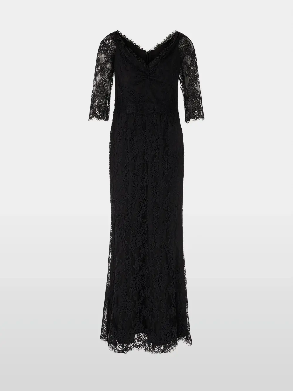 Elegante maxi-jurk met kant