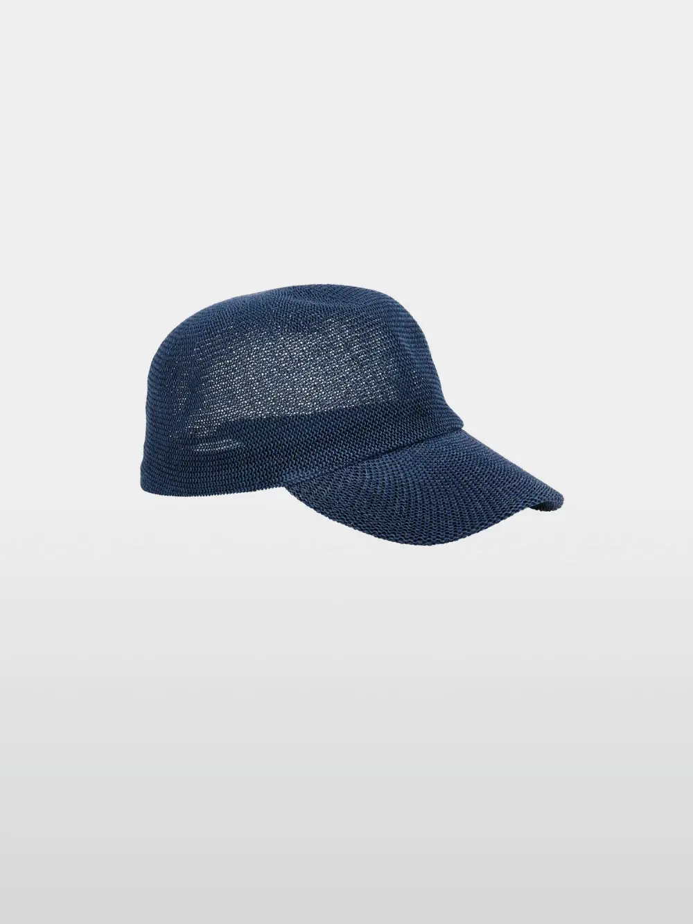 Cap with mesh look