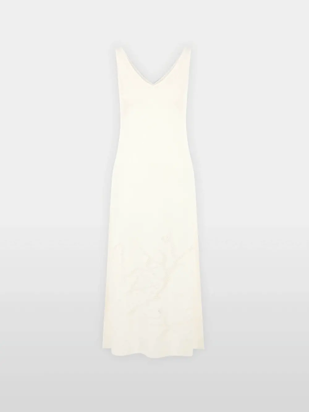 Fine-knit maxi dress in viscose