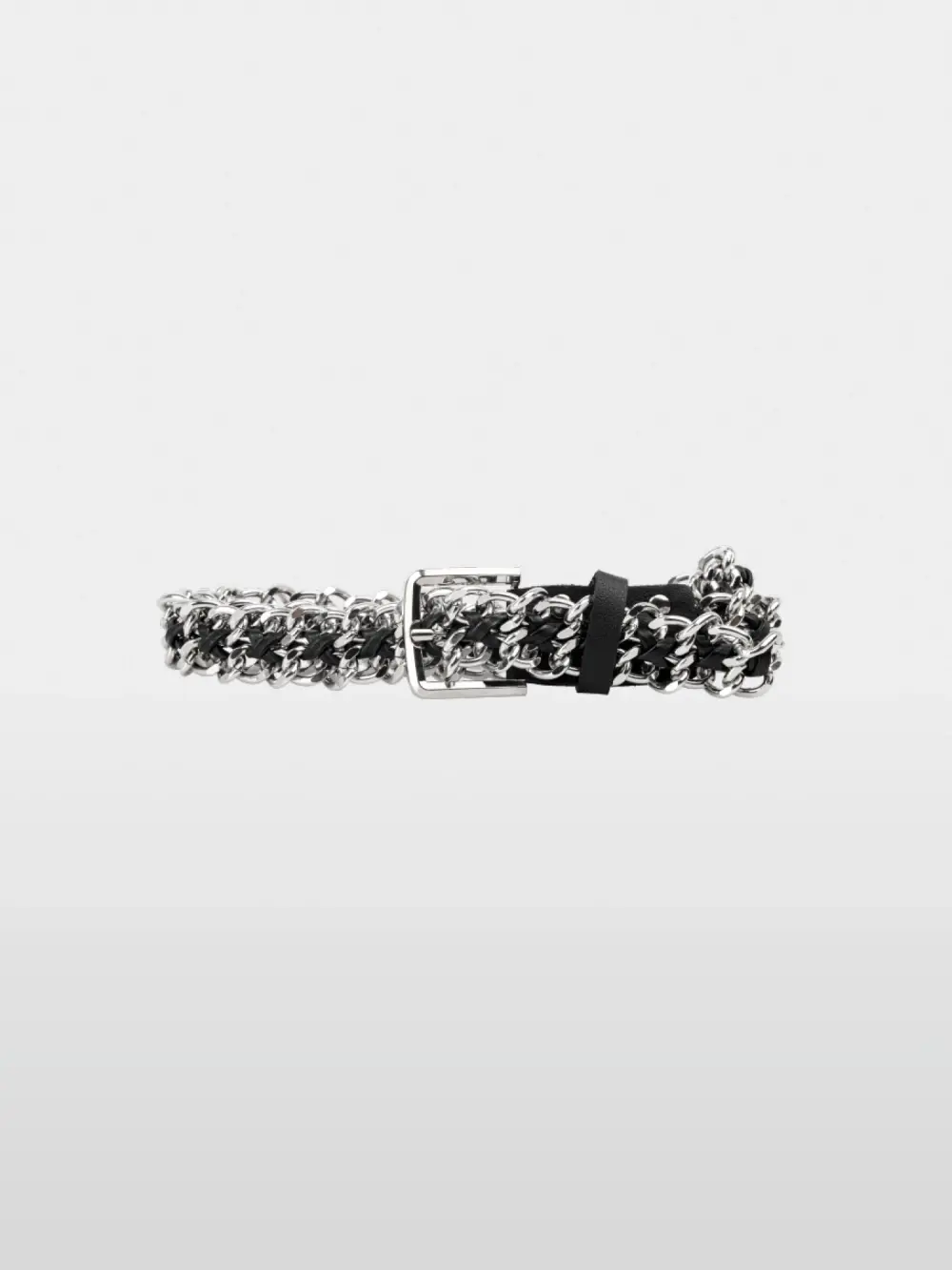 Ceinture à chaîne tressée avec boucle