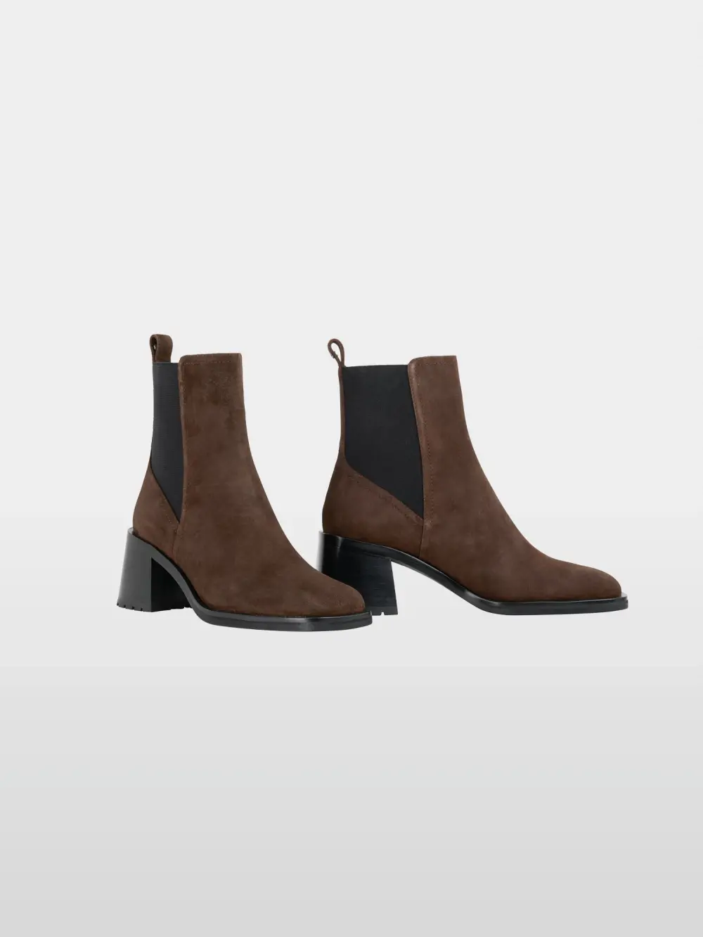 Bottines féminines en cuir