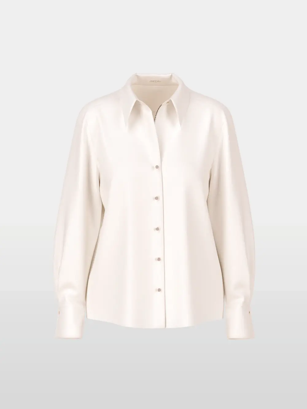 Blouse en soie brillante
