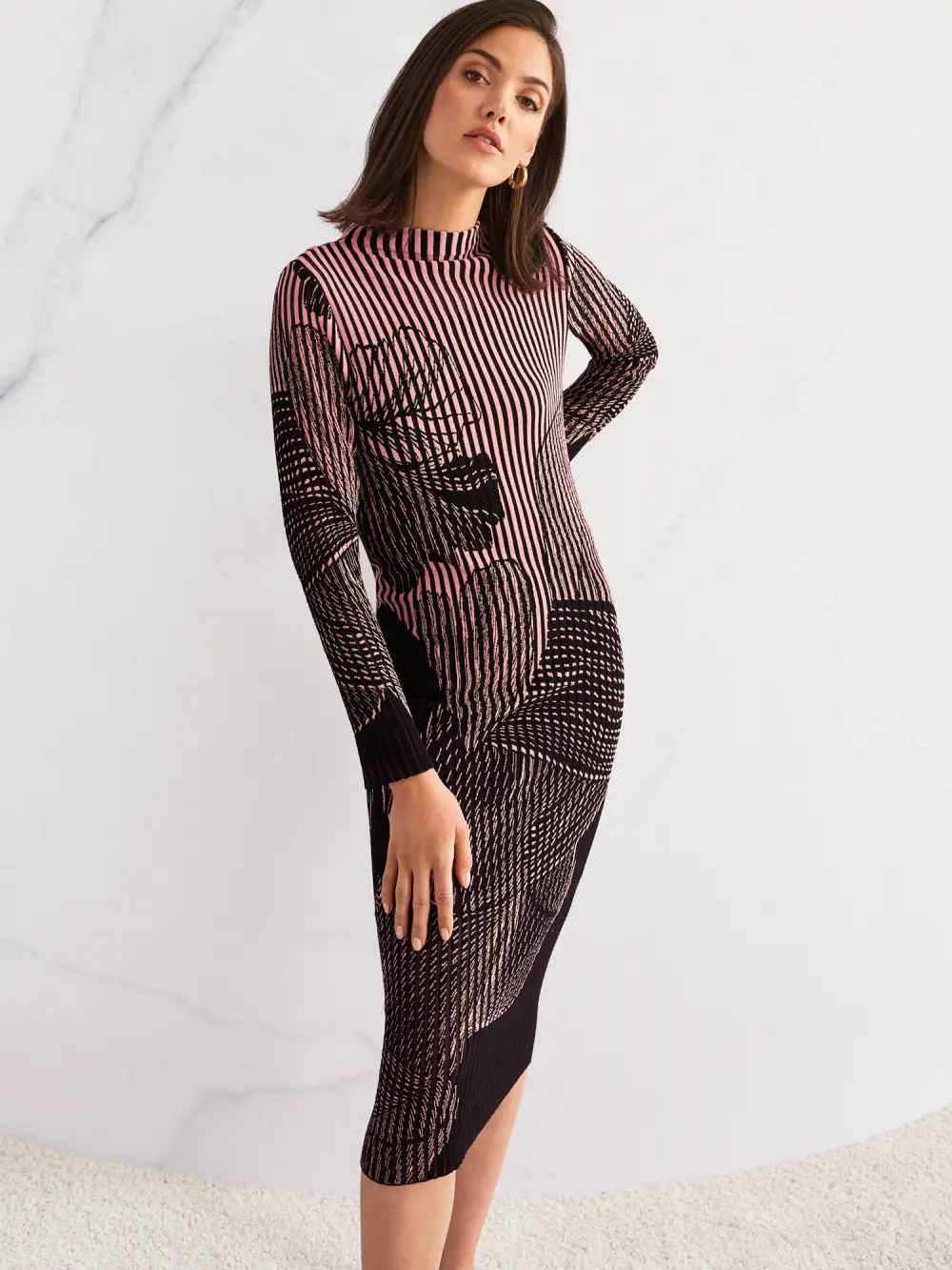 ‘Rethink Together’ knitted dress