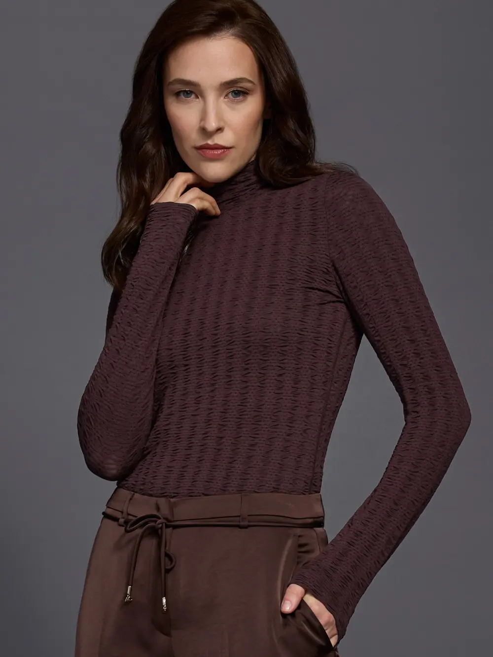 T-shirt en viscose stretch