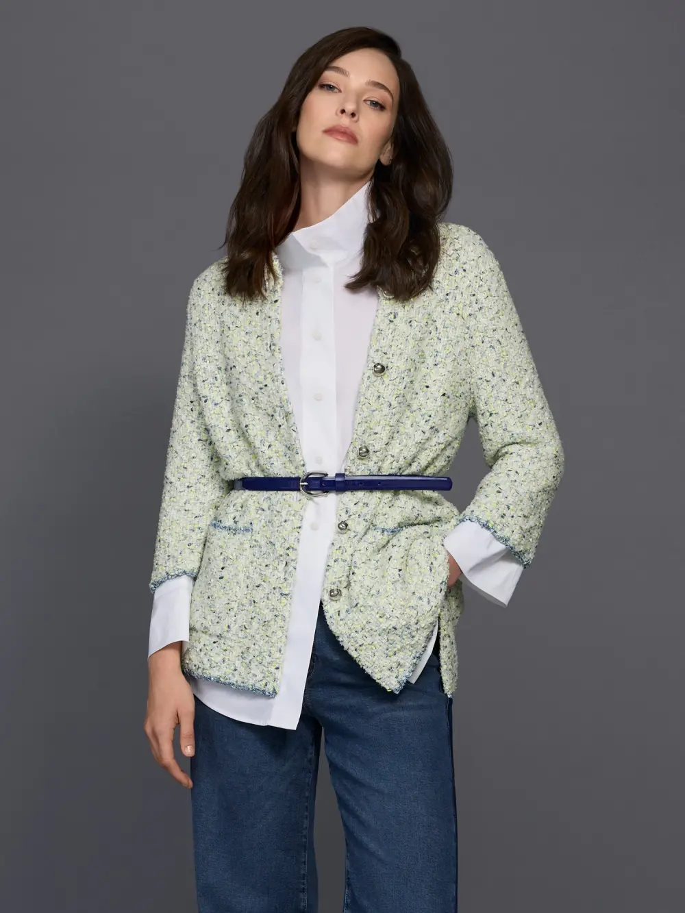 ‘Knitted in Germany’ cardigan
