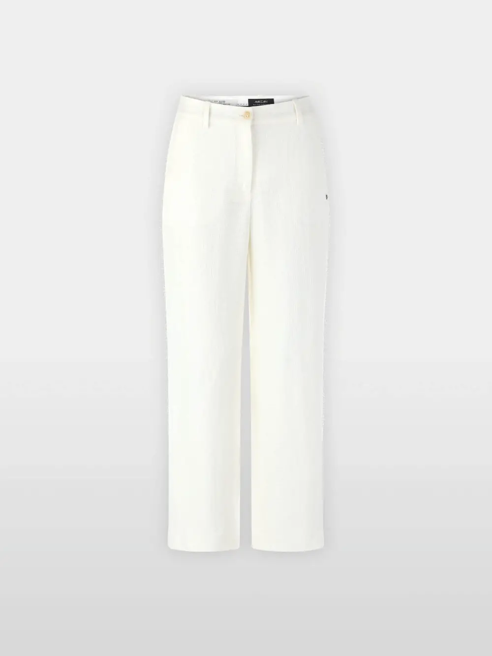 WUKARI linen-viscose blend trousers