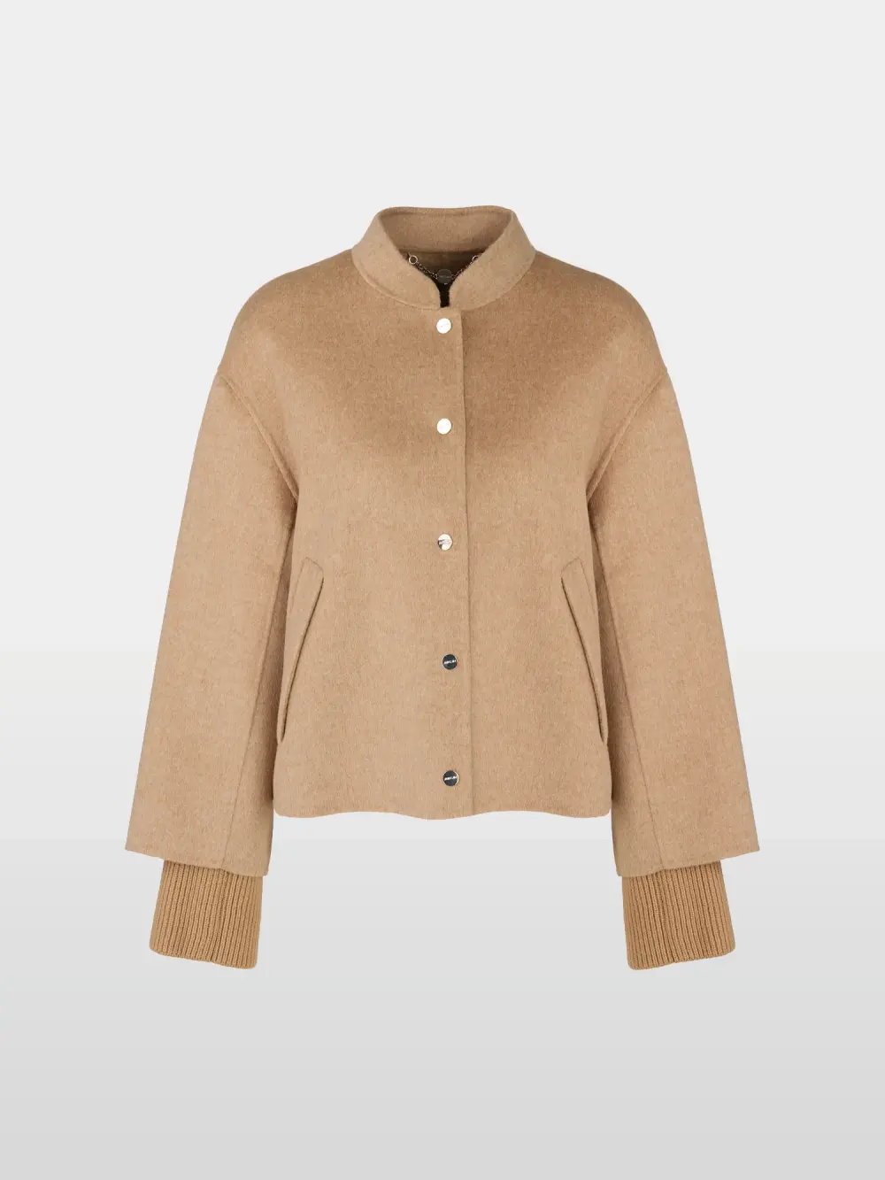 Veste oversize à manches côtelées
