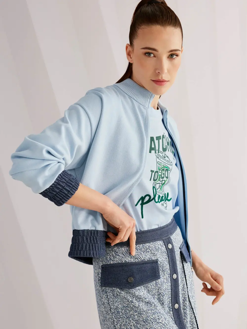 ‘Knitted in Germany’ cardigan