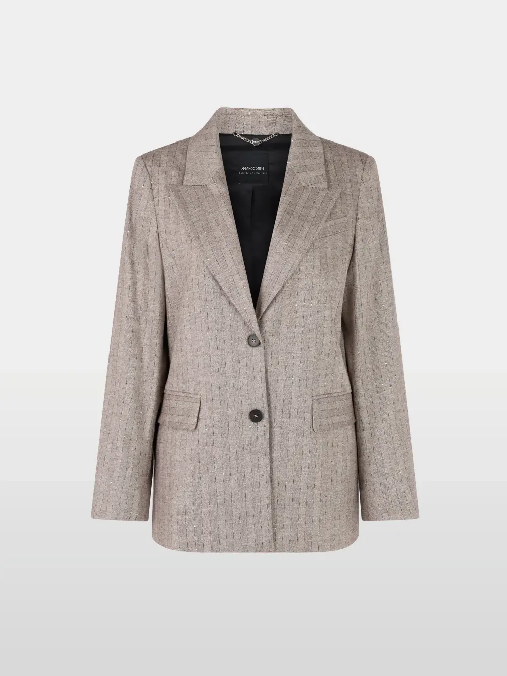 Elegant blazer with stripes