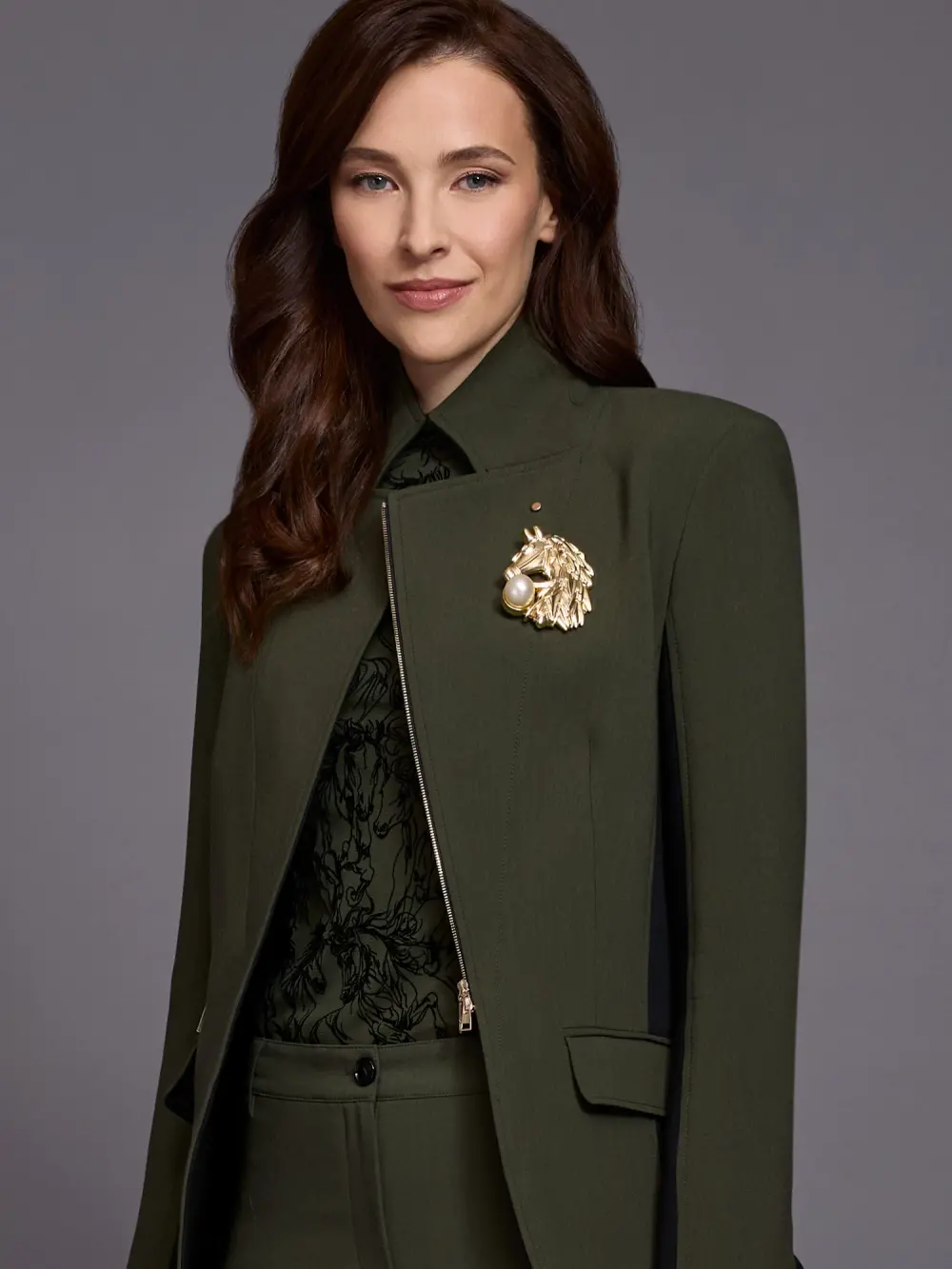 Shirt with velvet flocking