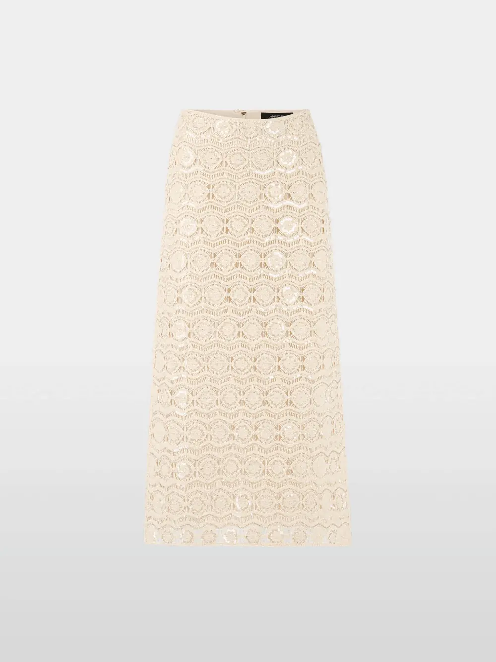 Openwork skirt with mini beads