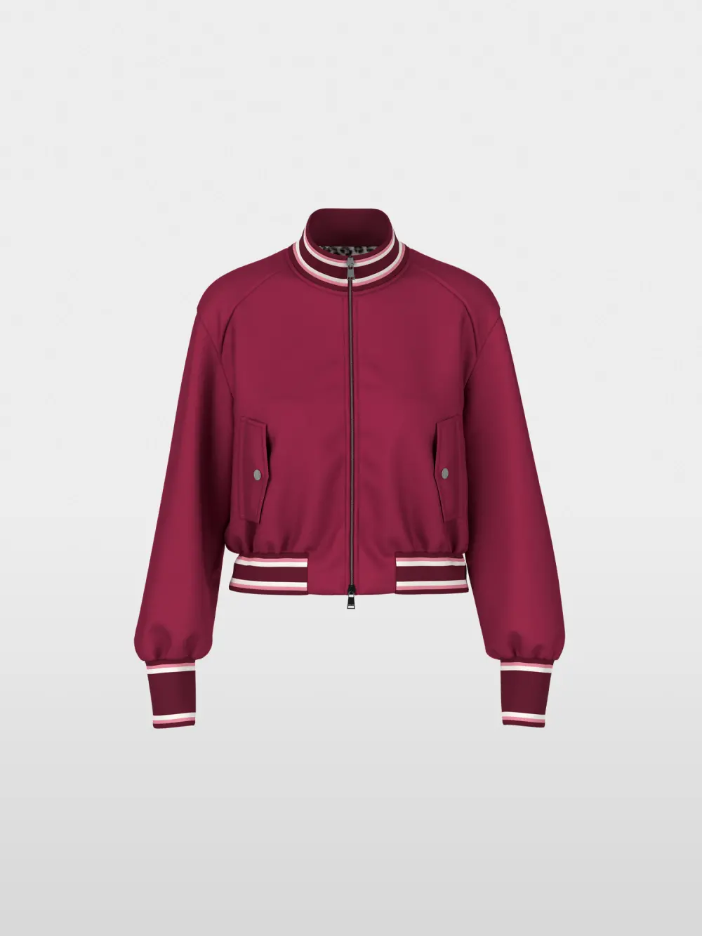 Reversible bomber jacket