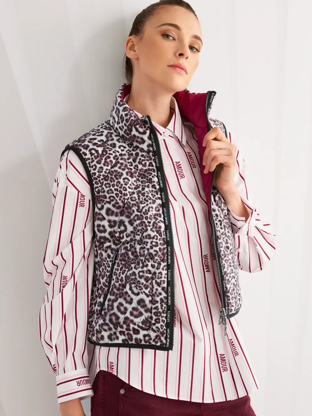 ‘Rethink Together’ reversible waistcoat