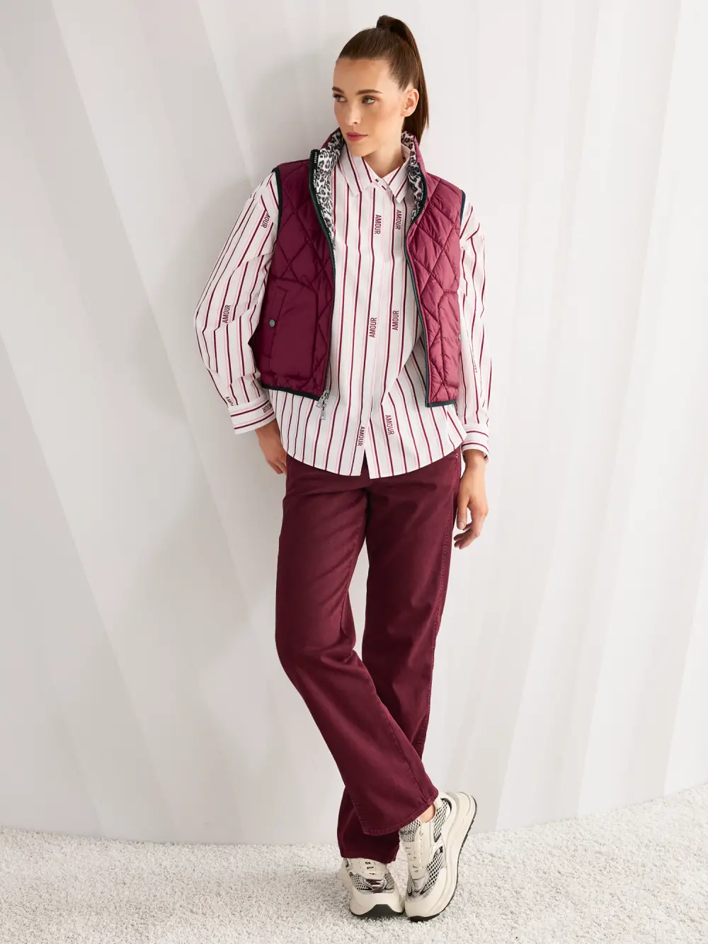 ‘Rethink Together’ reversible waistcoat