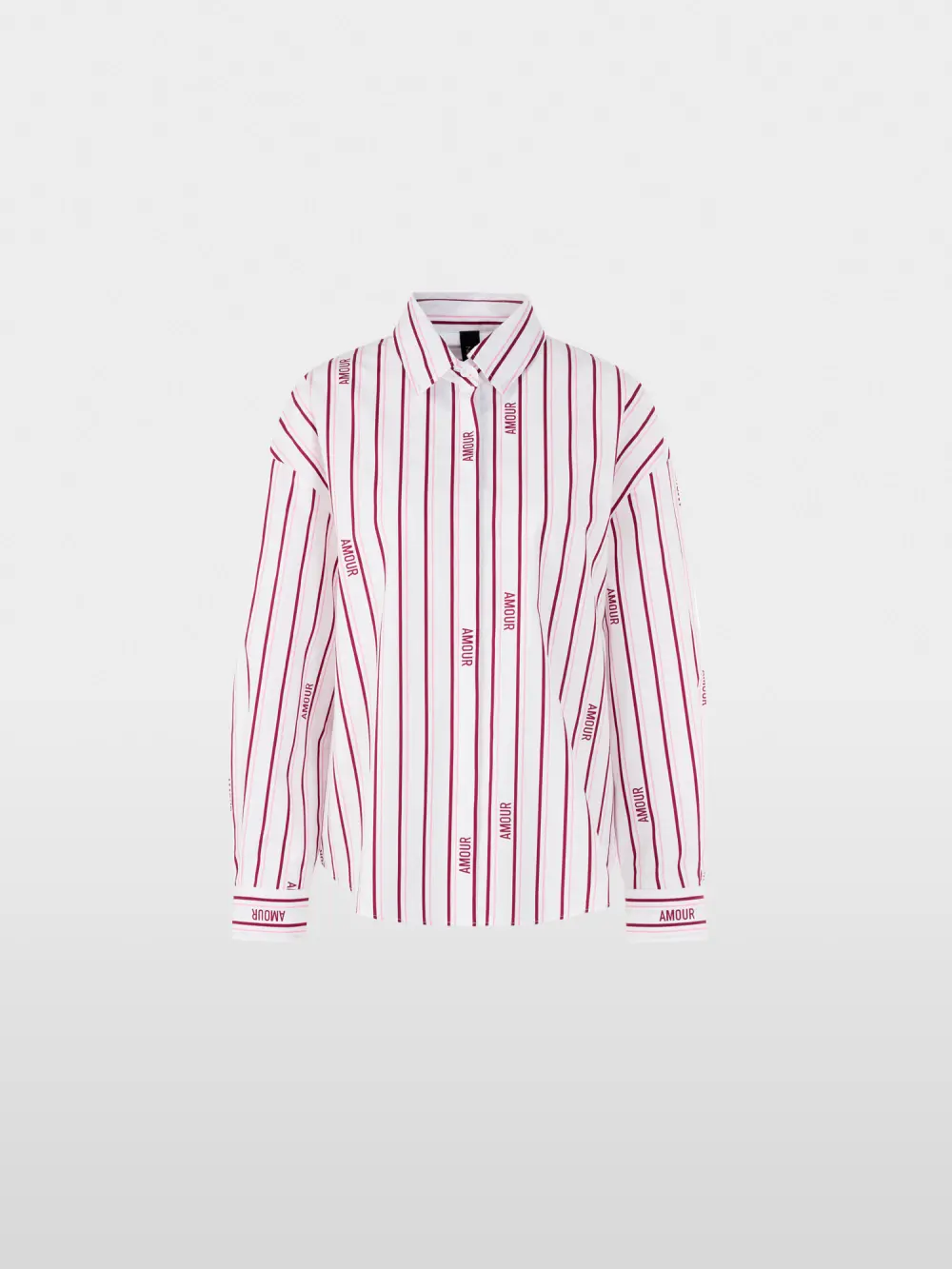 ‘Rethink Together’ striped blouse