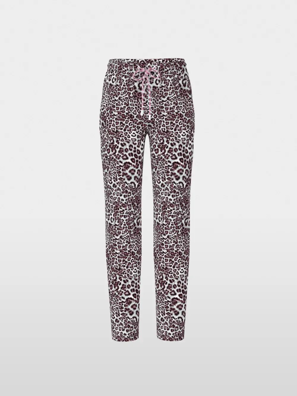 FOCHA trousers with leopard print