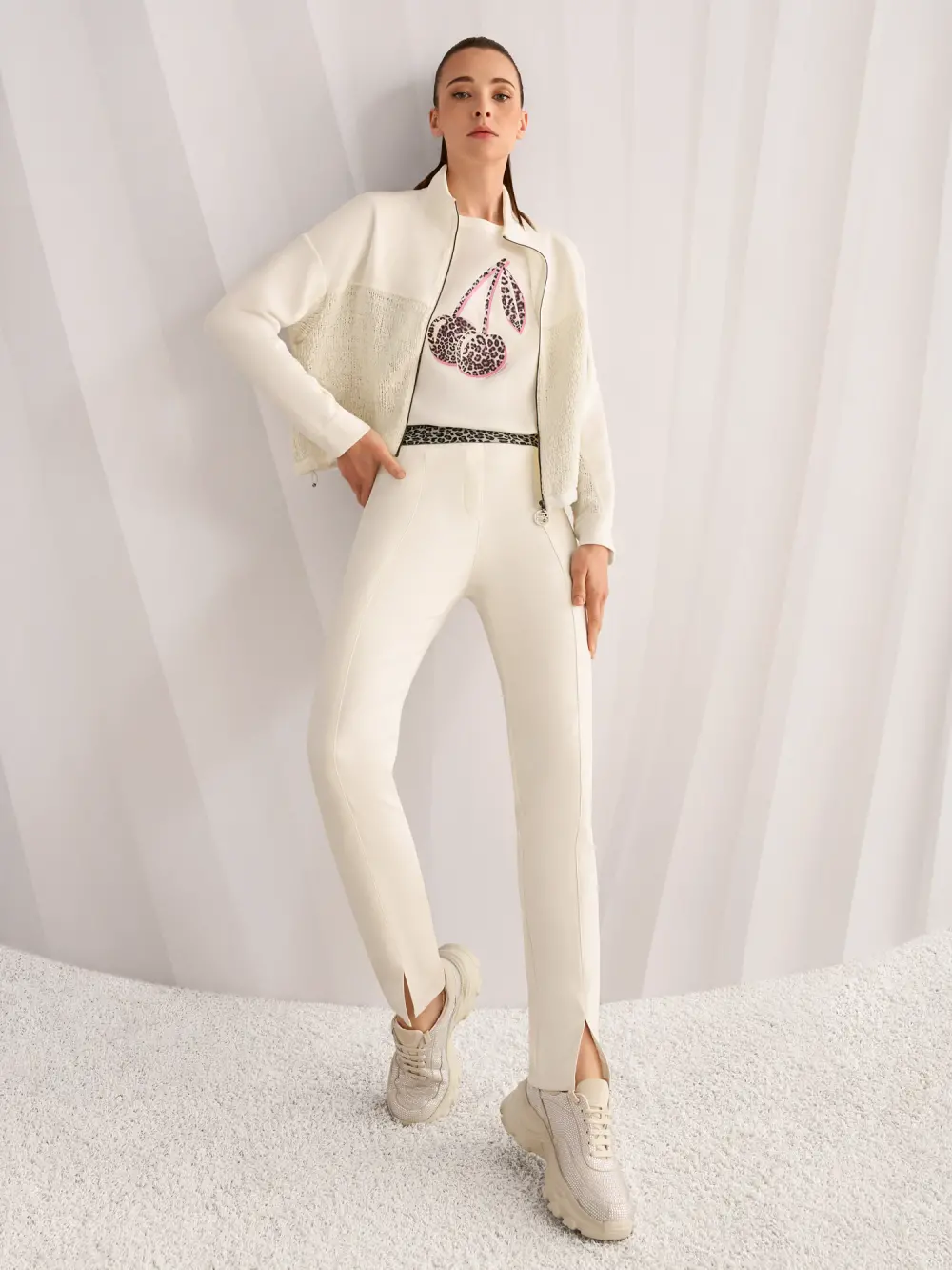 SIENA fabric trousers