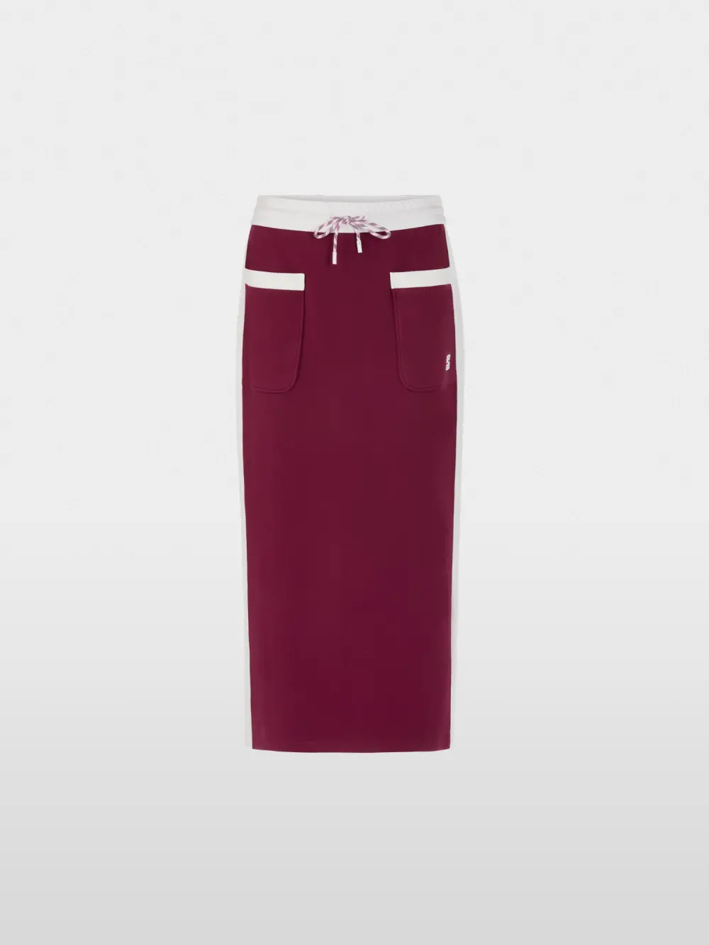 Sporty midi skirt