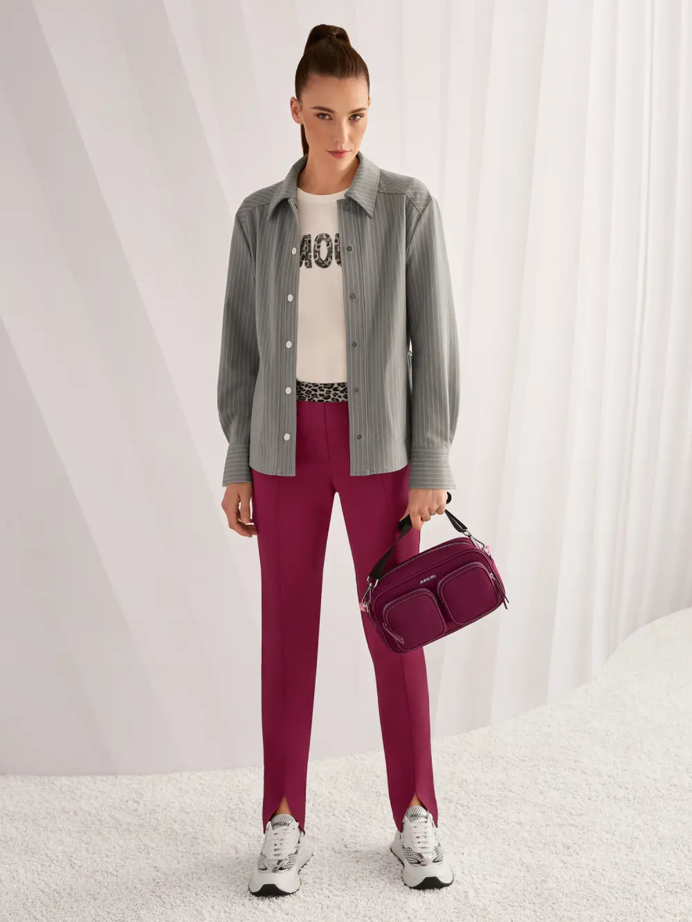 SIENA fabric trousers