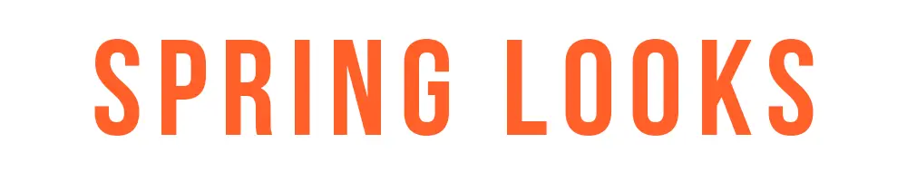 Wording: Spring Looks