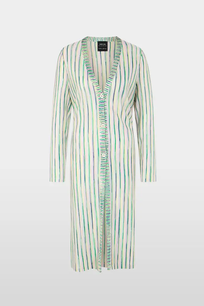 ‘Knitted in Germany’ long coat