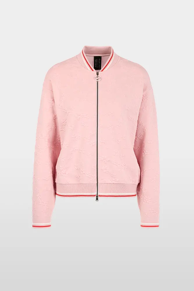 ‘Knitted in Germany’ blouson cardigan