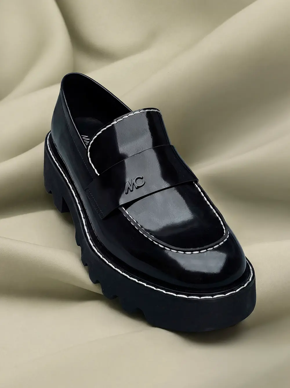 Loafers with chunky soles