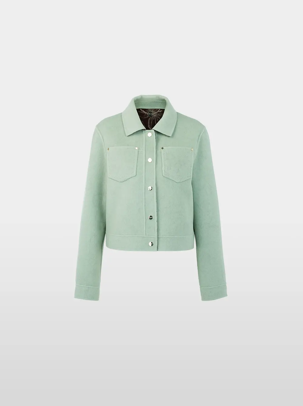 Luxurious reversible wool jacket