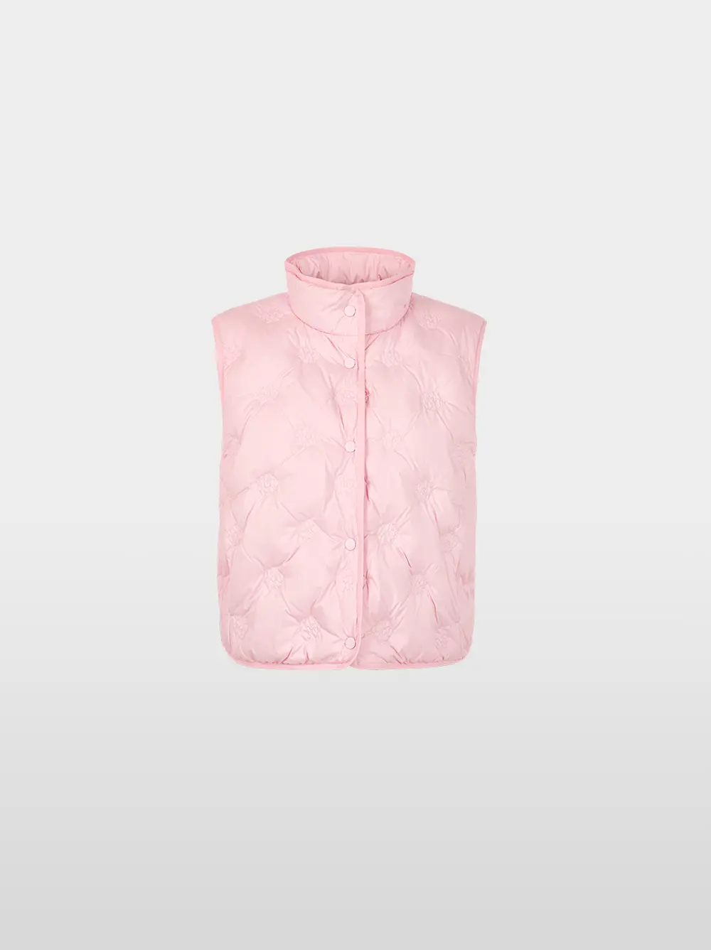 Reversible teddy gilet with quilting