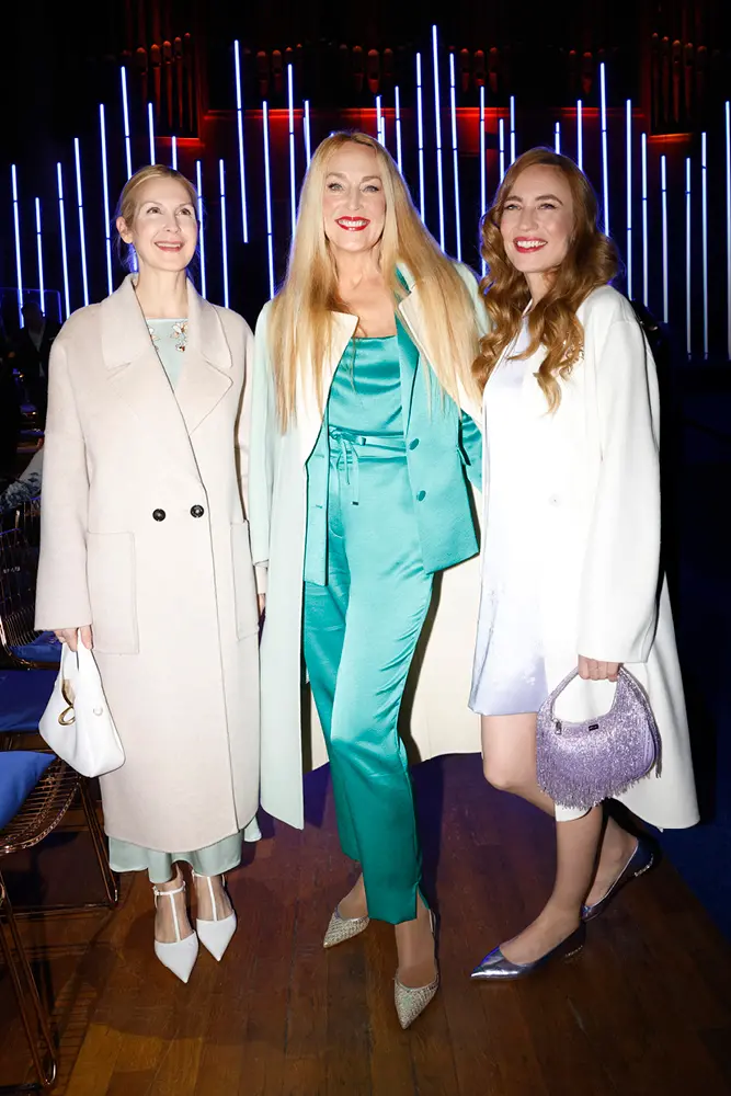 Kelly Rutherford, Jerry Hall, Elizabeth Jagger