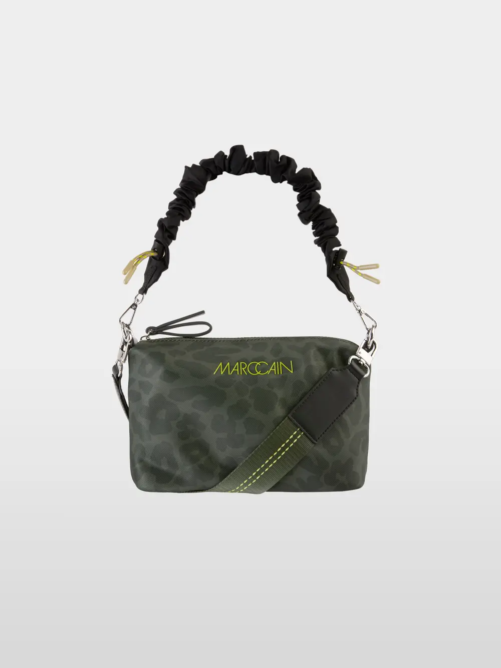 Petit sac à bandoulière léopard en nylon
