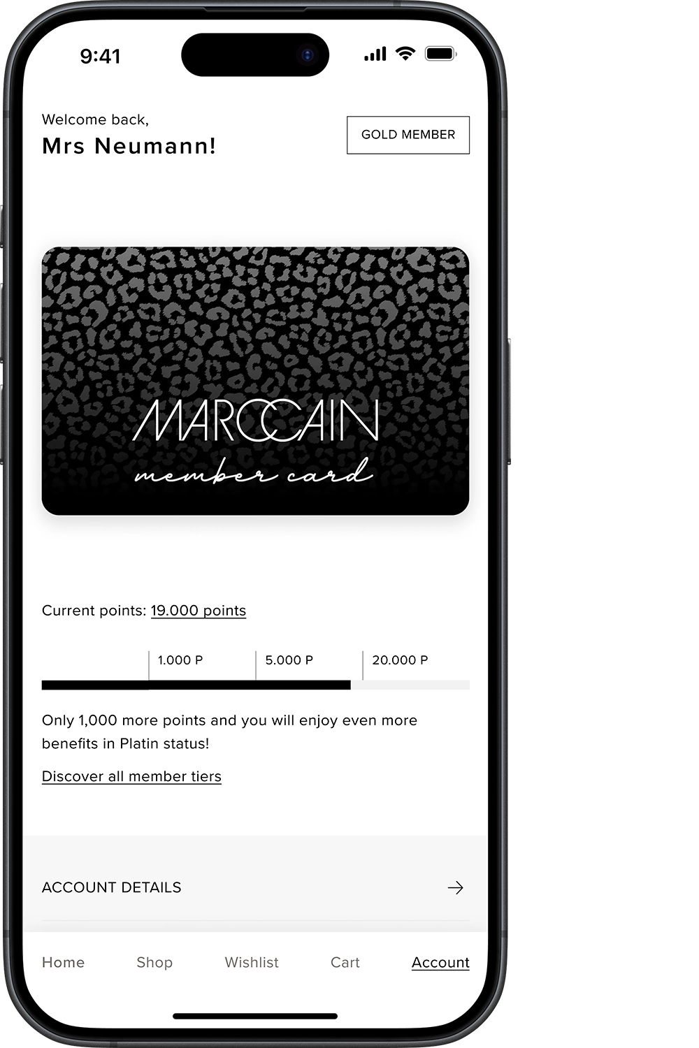DIGITAL MEMBER CARD