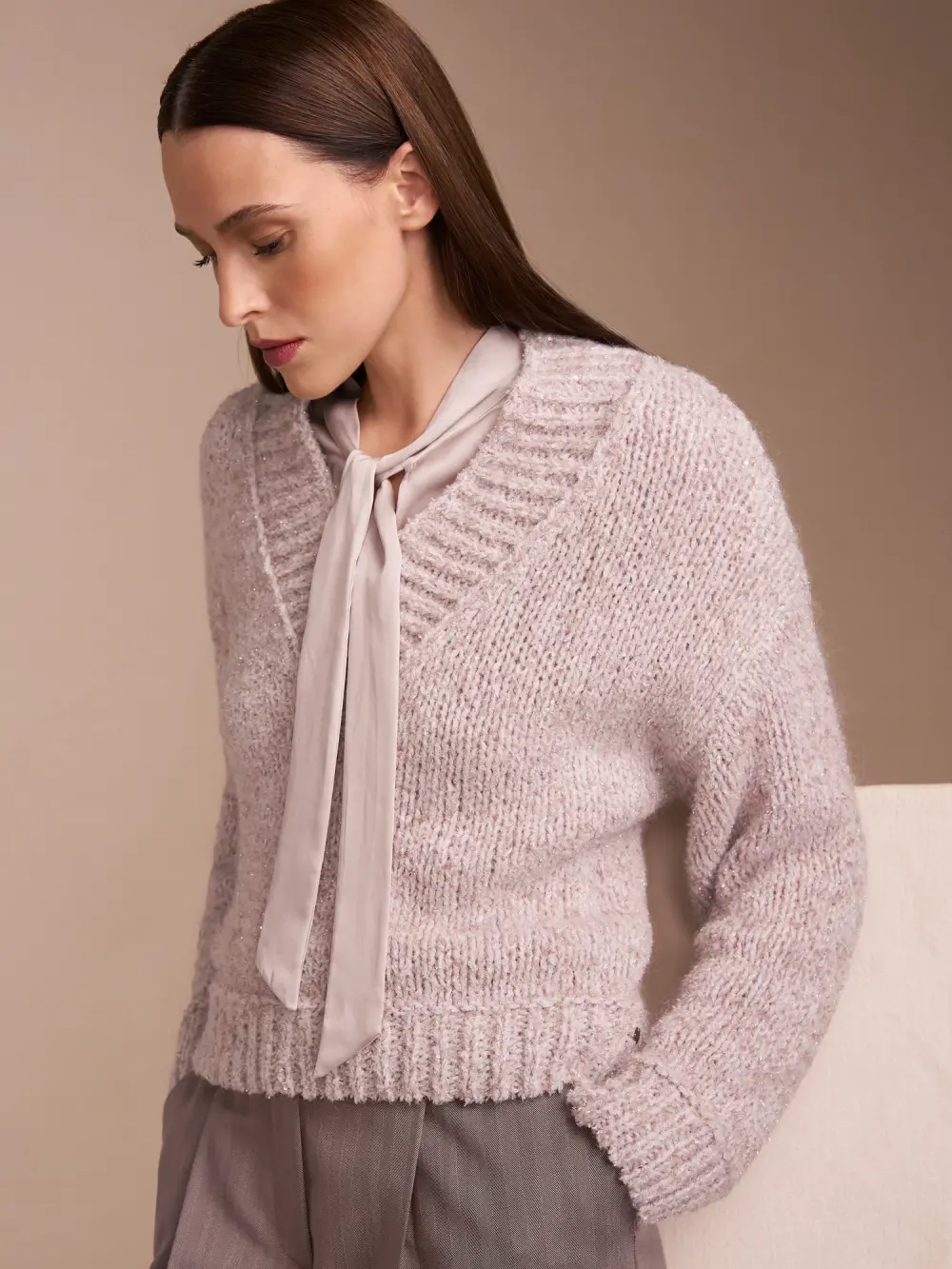 Glittertrui Knitted in Germany