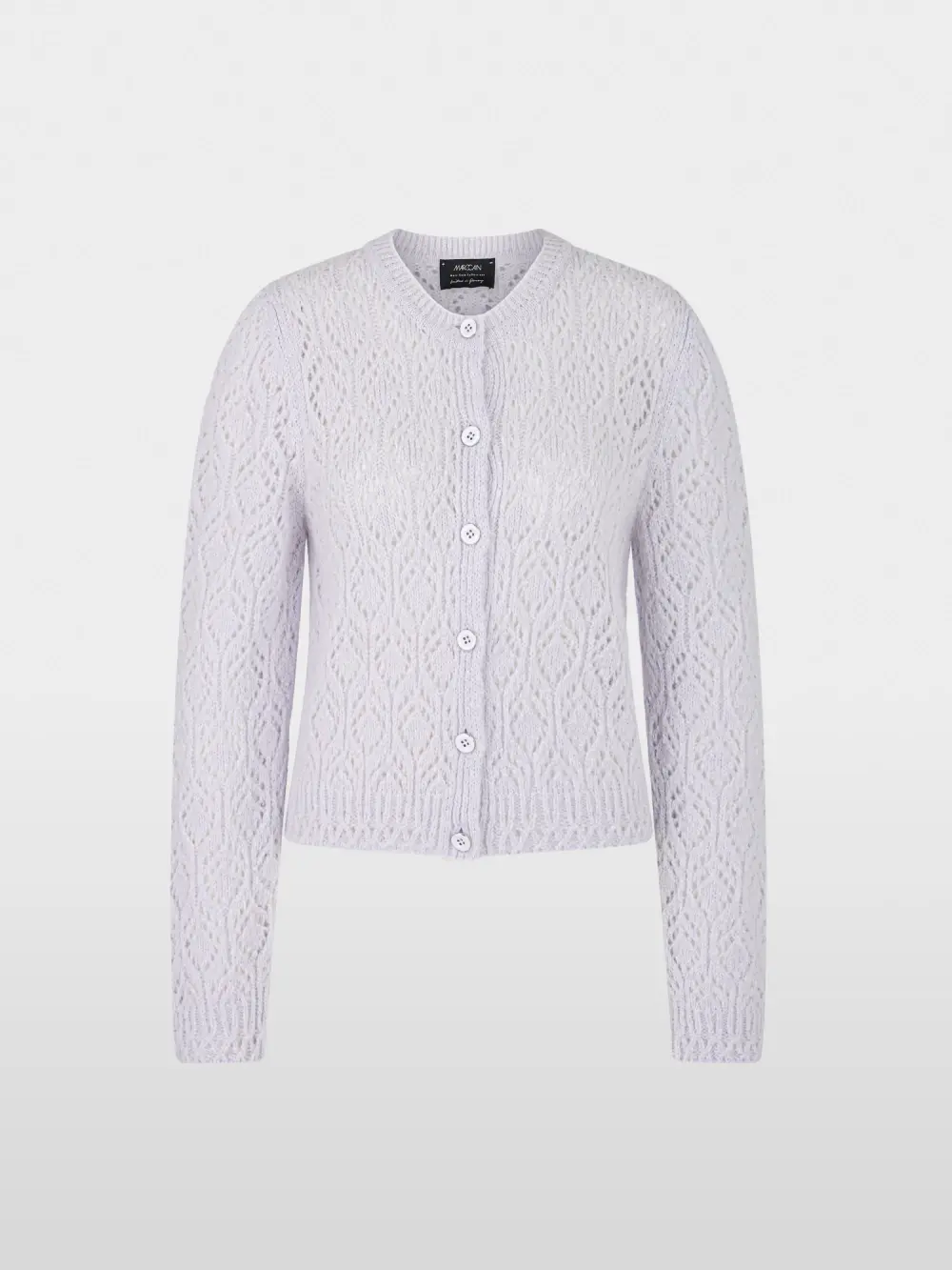 Fijne cardigan, Knitted in Germany