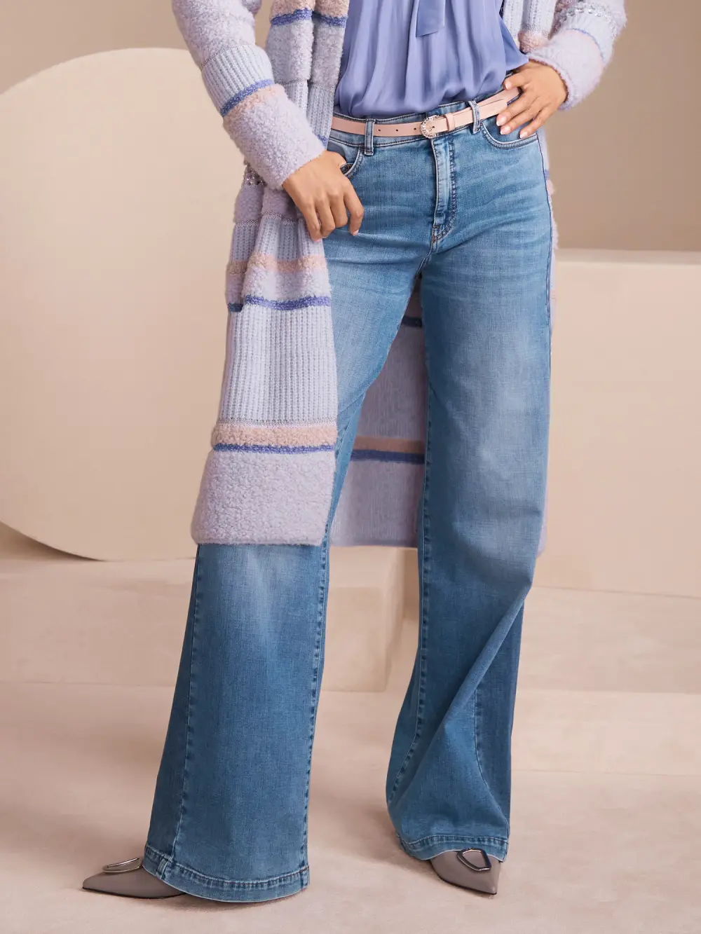 Wide fit jeans WARRI ’Rethink Together”