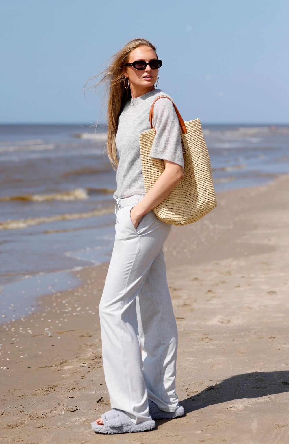 Outfit Romee Strijd Beach Look