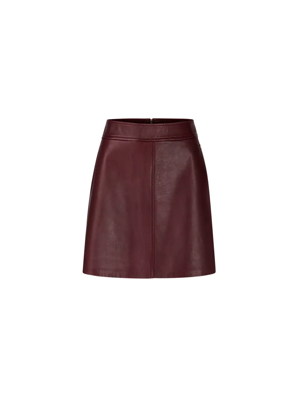 Mini-jupe en cuir