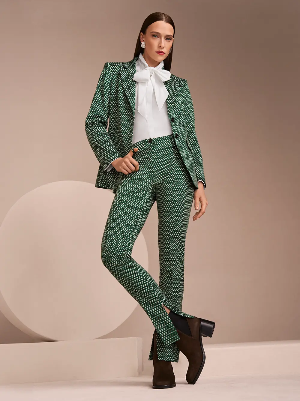 Marc Cain Collections Mystic Plumage Look 12