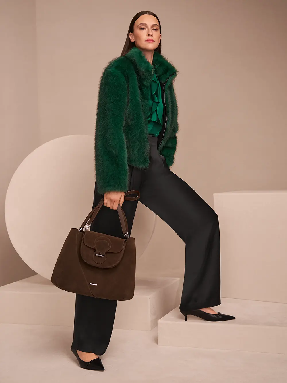 Marc Cain Collections Mystic Plumage Look 13