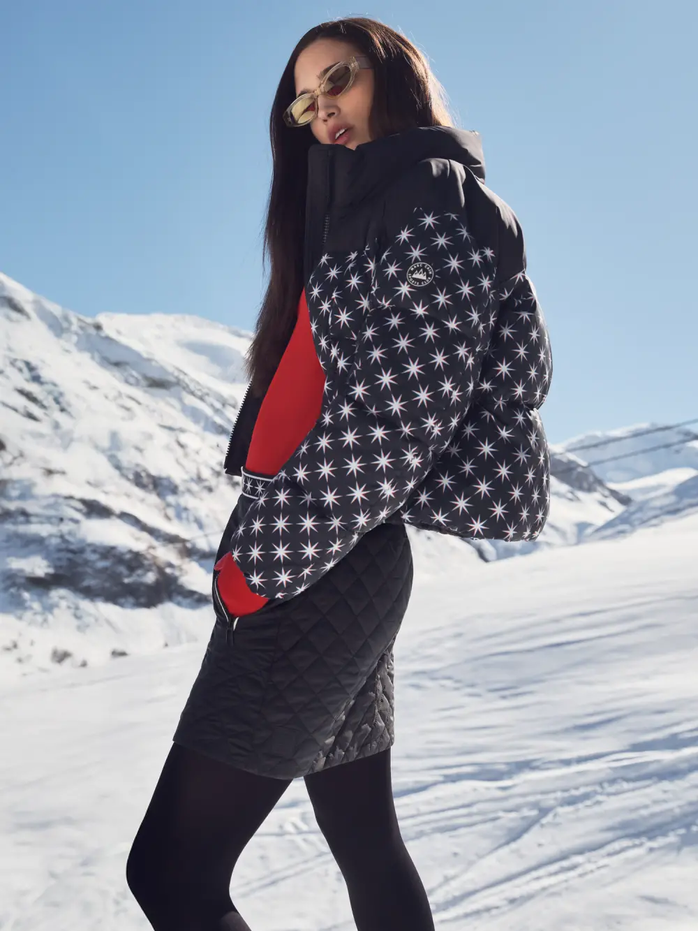 Warme Pufferjacke "Rethink Together"