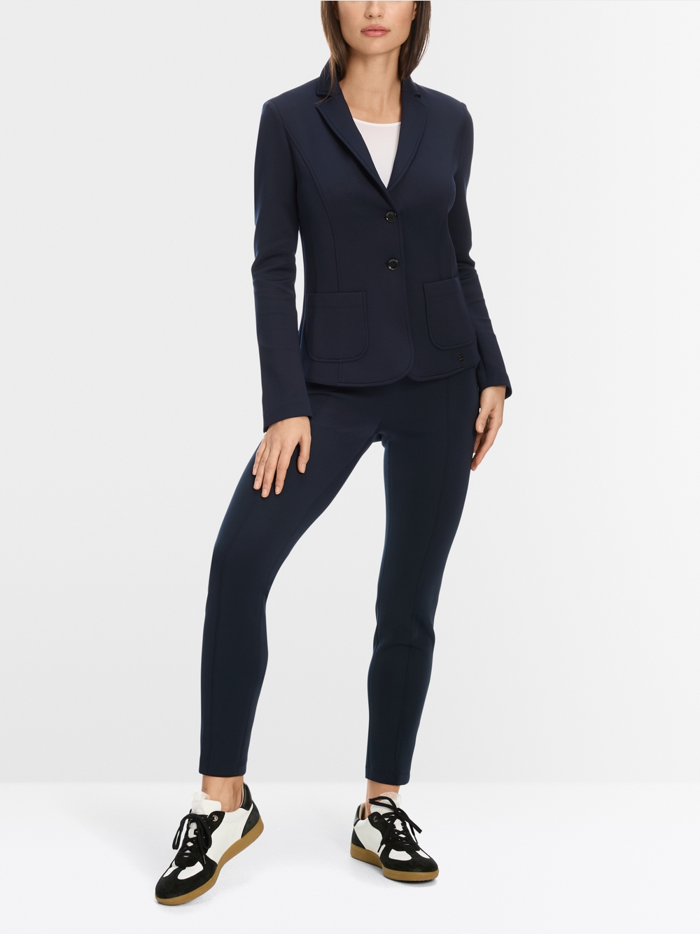 Blazer mit aufgesetzten Taschen | marc-cain.com/de