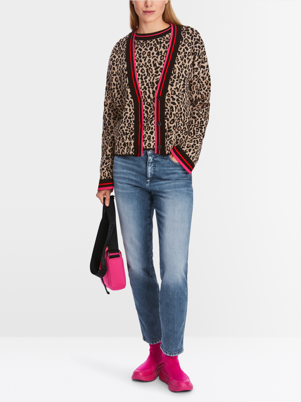 Marc Cain Collections Knitted Jacket Midnight Blue NC 31.05 M28 395