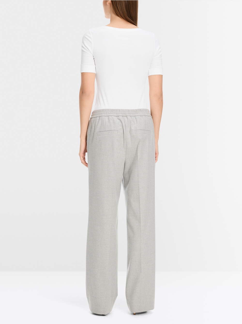 Rundhals-Shirt mit halben Ärmeln | marc-cain.com/de