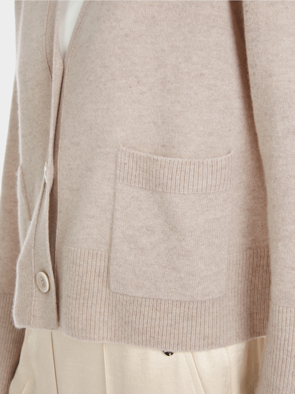 CABaN cotton×cashmere cardigan CABaN Cotton Cashmere Cardigan, Orange
