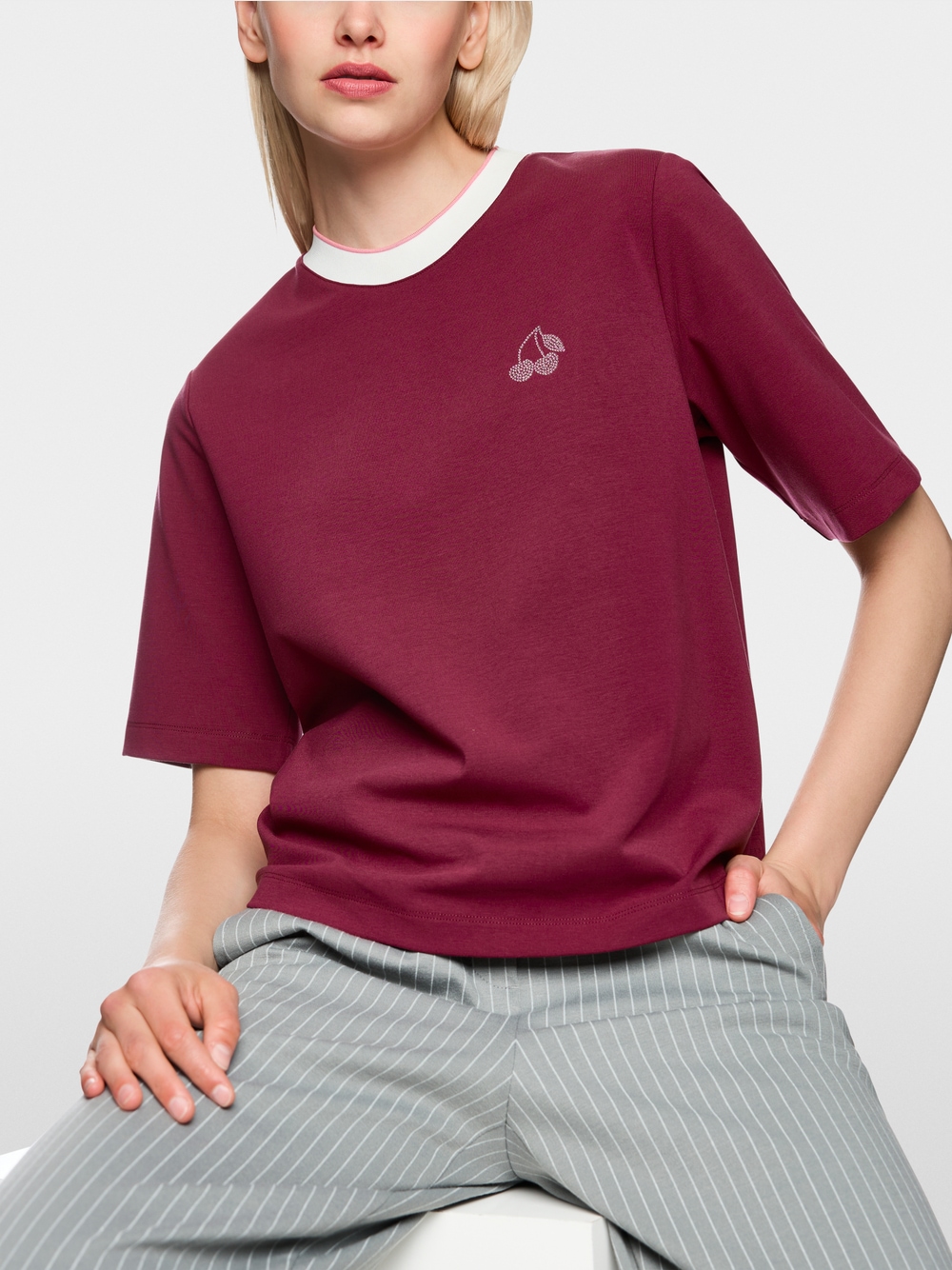 Classic T-shirt | marc-cain.com/en
